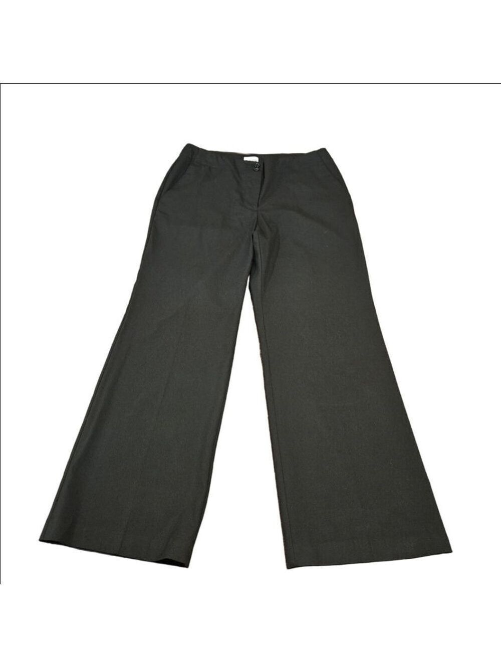 Women's CHICO'S Black Wide Leg Pants Size 8